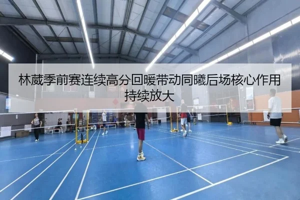 林葳季前赛连续高分回暖带动同曦后场核心作用持续放大（yaxin）